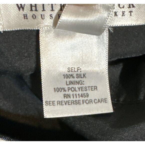 White House Black Market Silk Pleated Mini Skirt Size 6 | Classy Party Chic - Picture 6 of 8